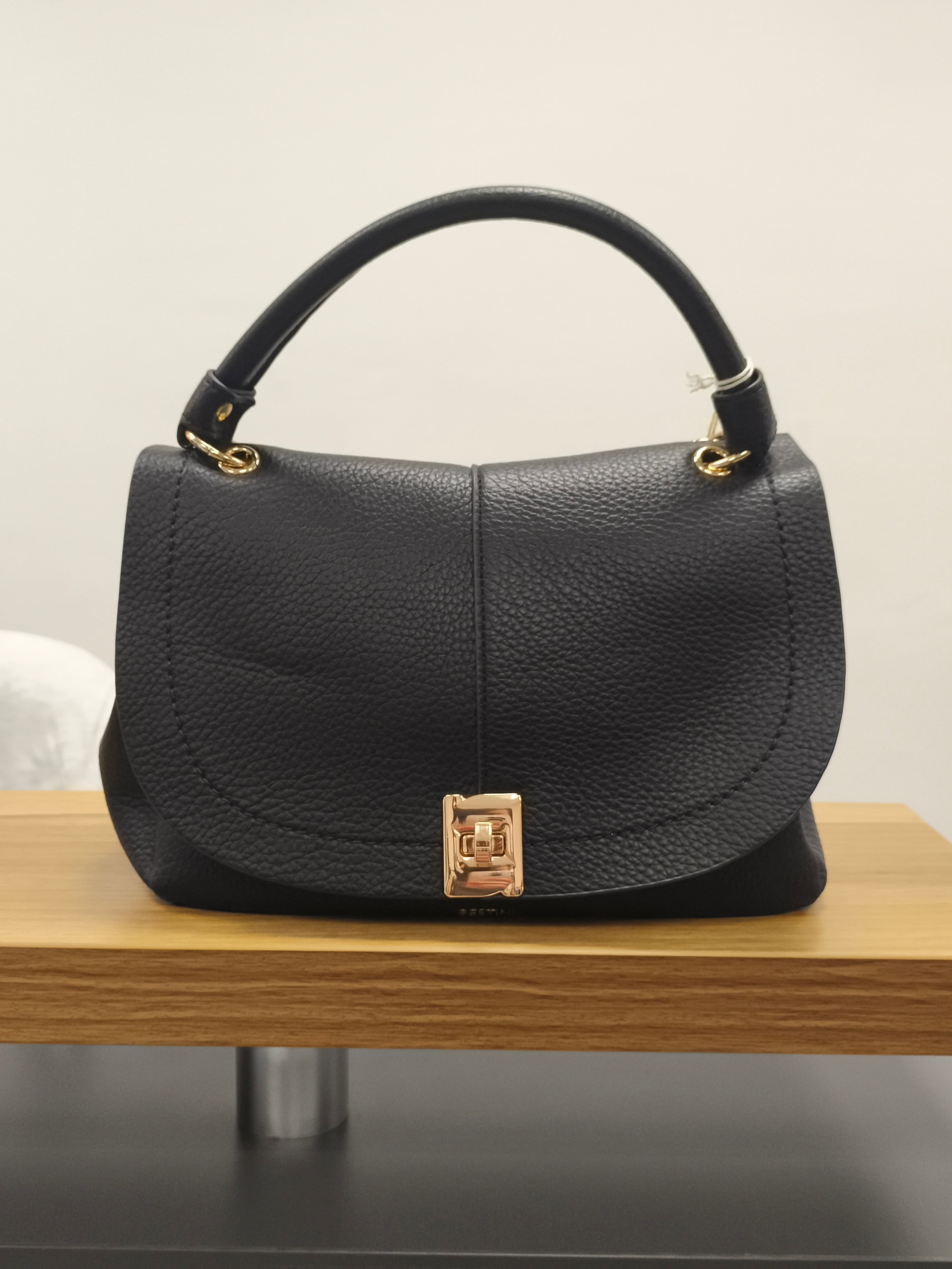 Τσάντα χιαστί μαύρη