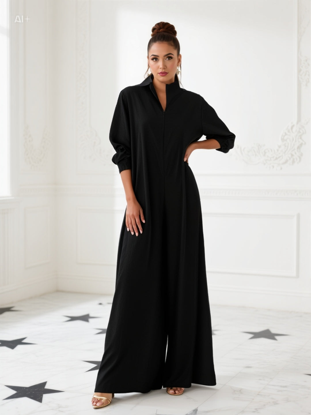 Φόρμα ολόσωμη μαύρη