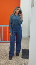 Παντελόνι denim μπλε