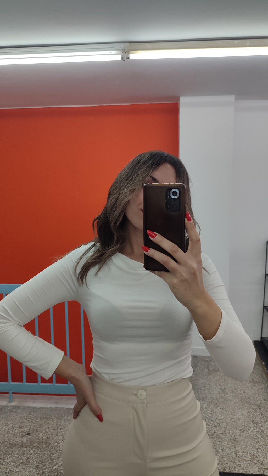 Μπλούζα viscose ecru