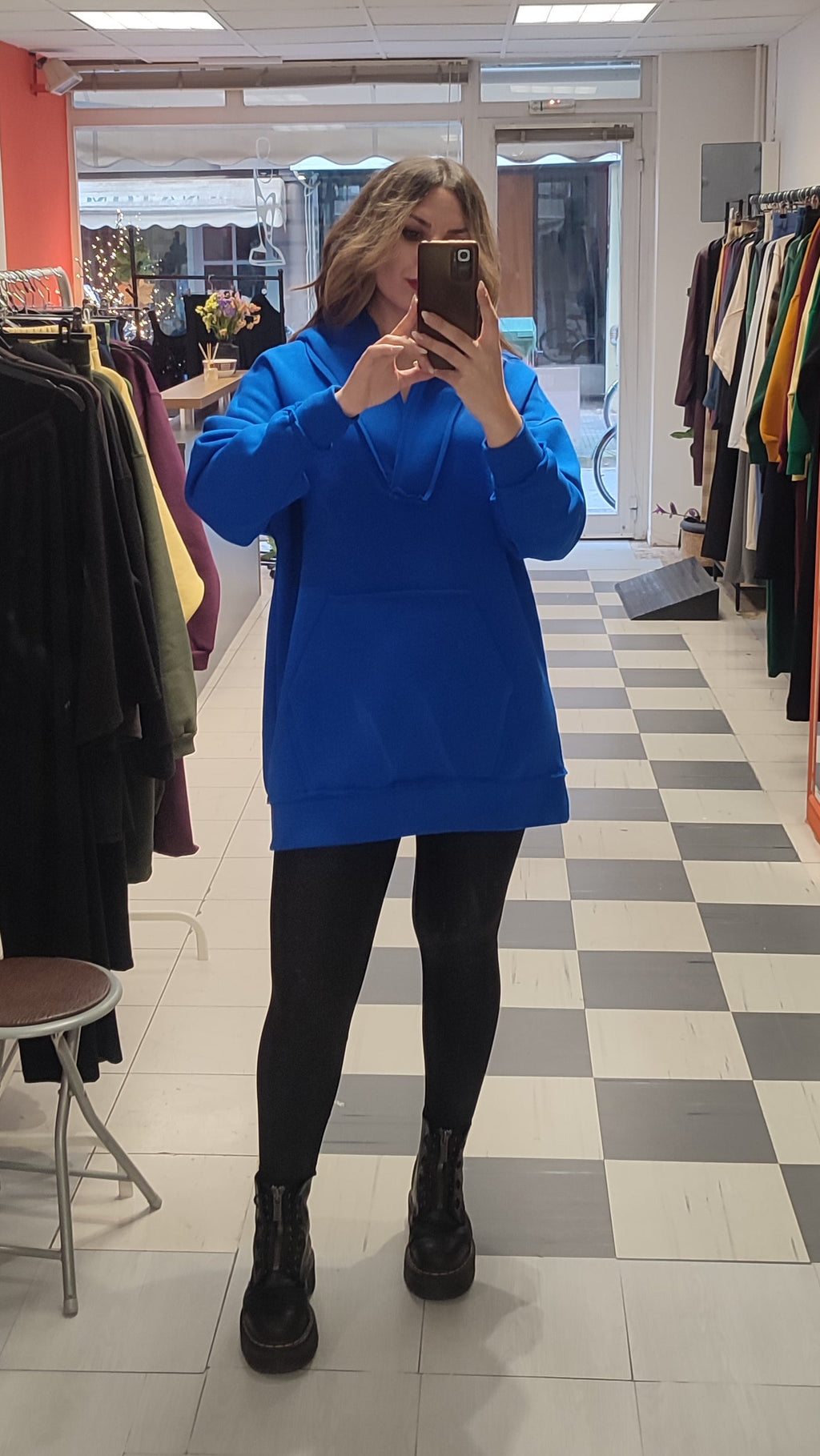 Κολάν μεταλλιζέ μαύρο