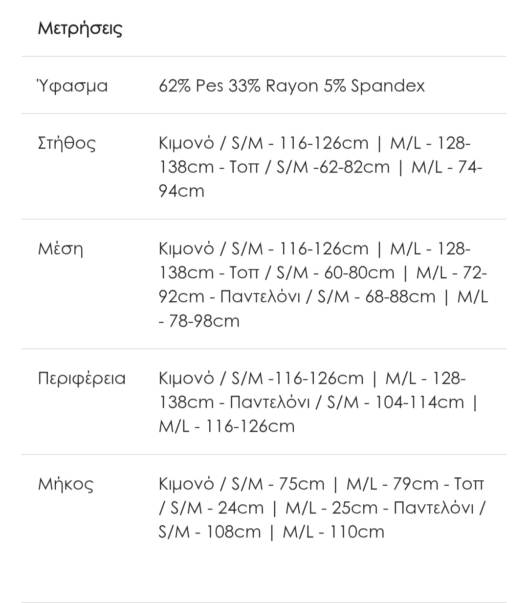 Σετ τριπλό ριπ μαύρο