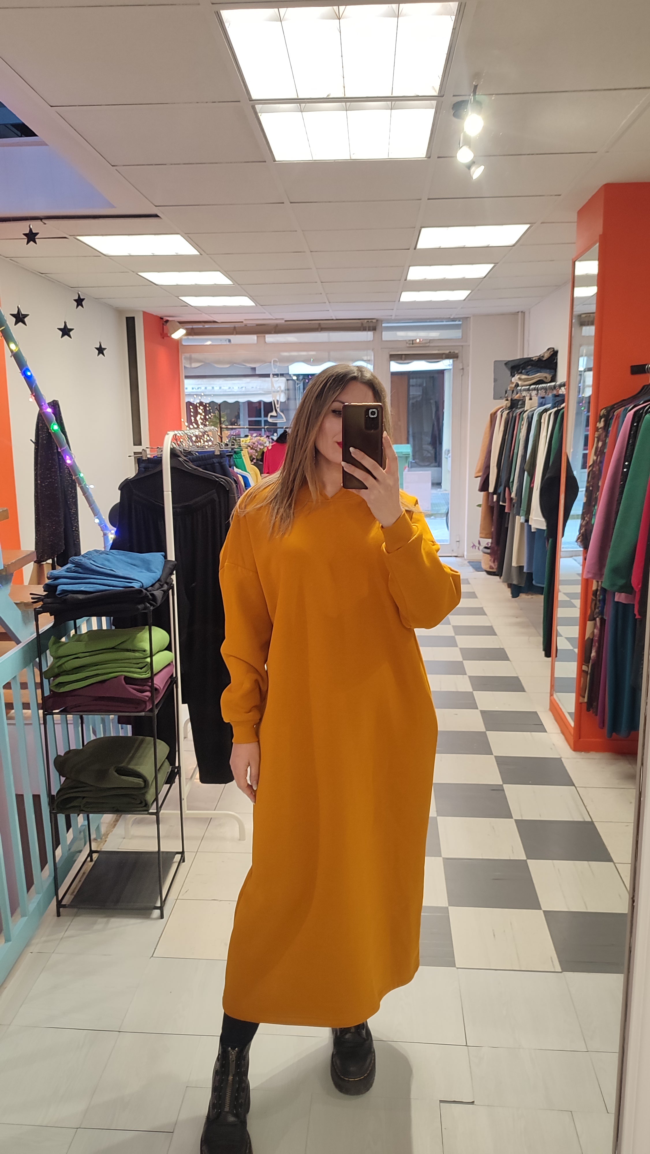 Φόρεμα φούτερ honey