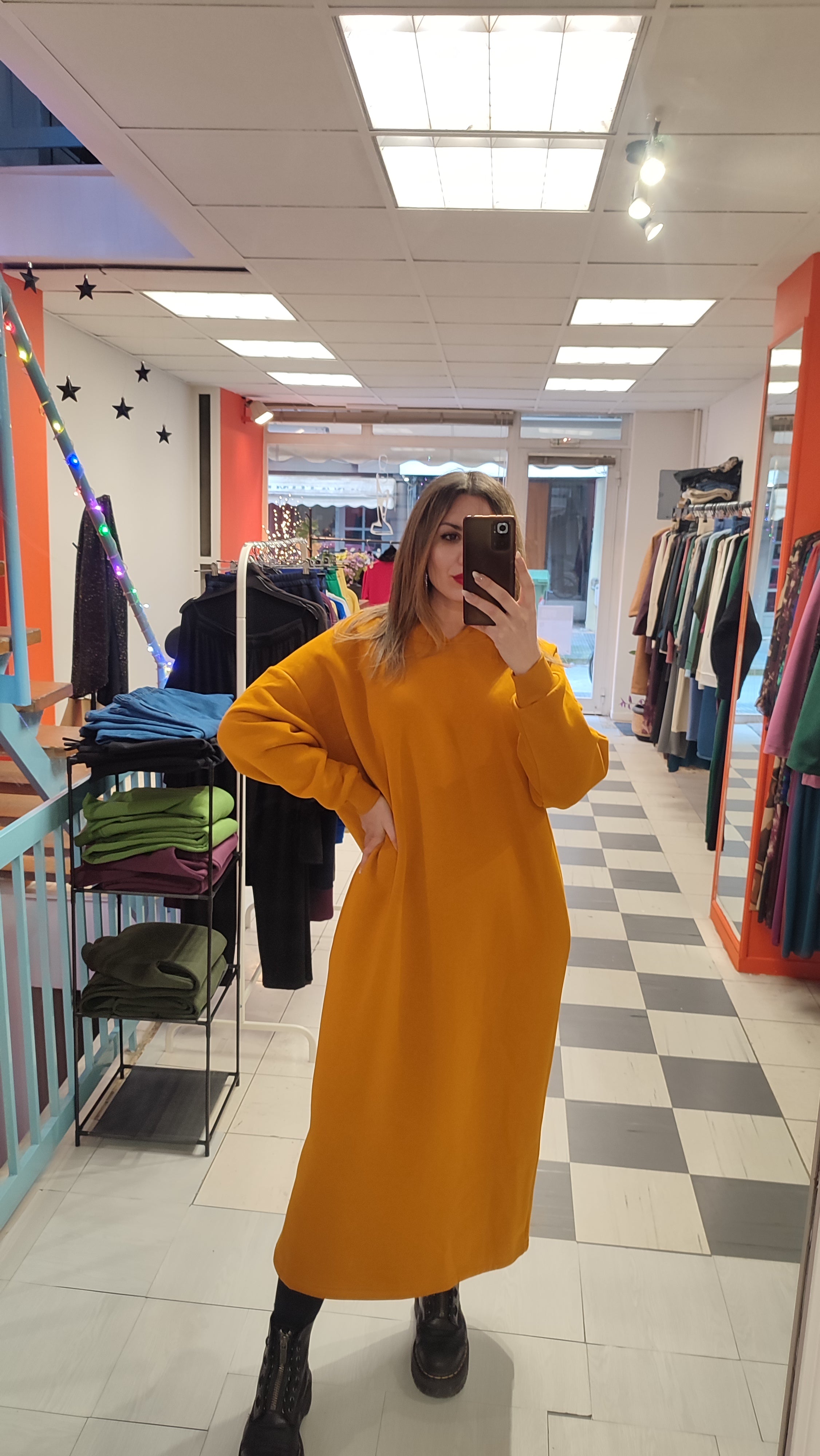 Φόρεμα φούτερ honey