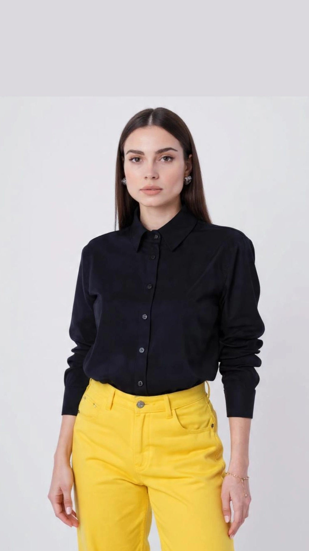 Πουκάμισο μακρυμάνικο μαύρο