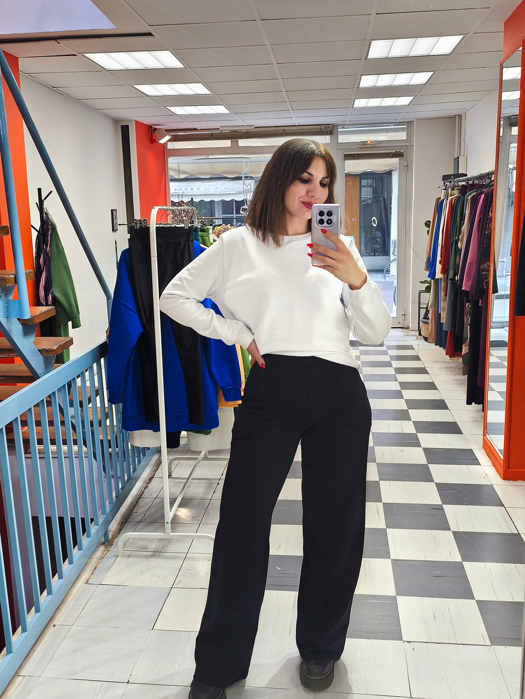 Παντελόνα φούτερ μαύρη