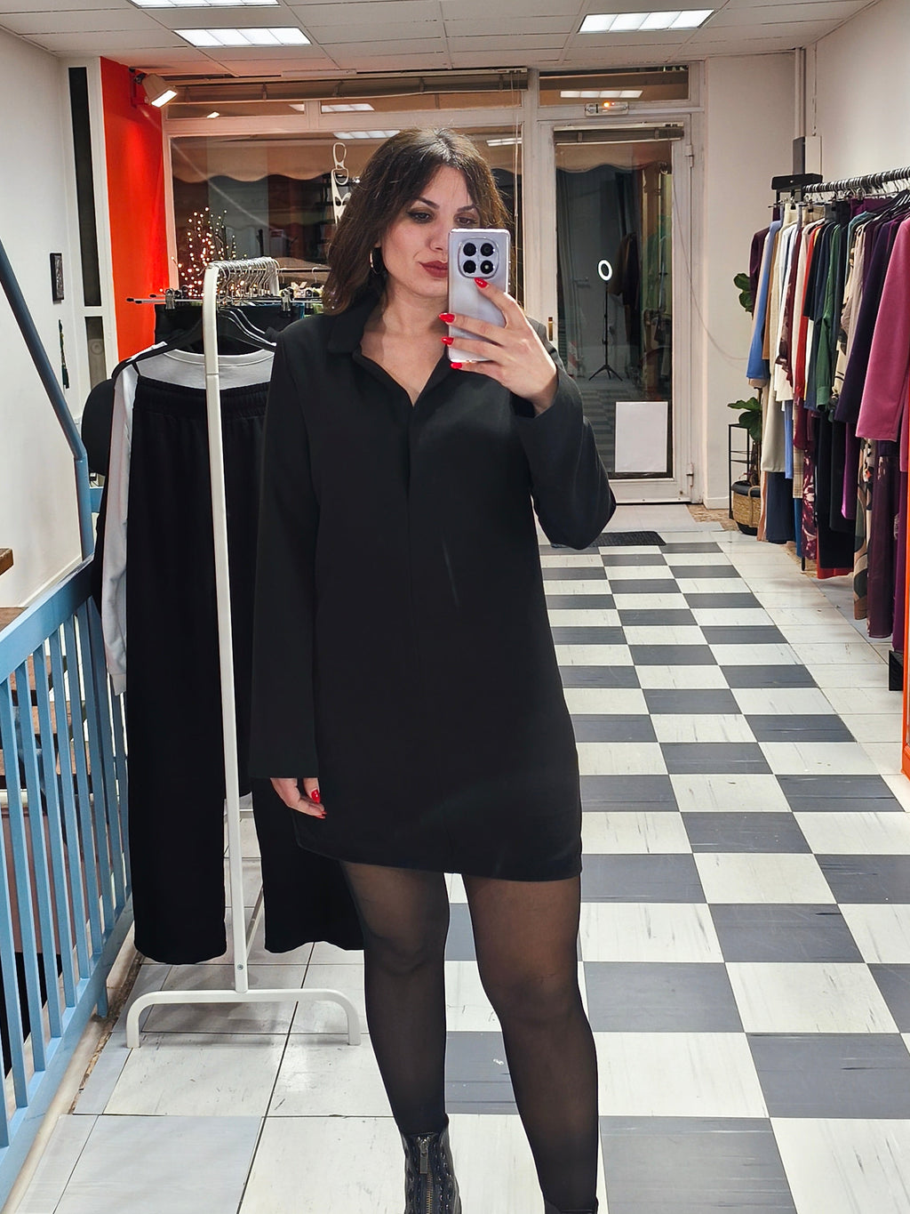 Φόρεμα μίνι μαύρο