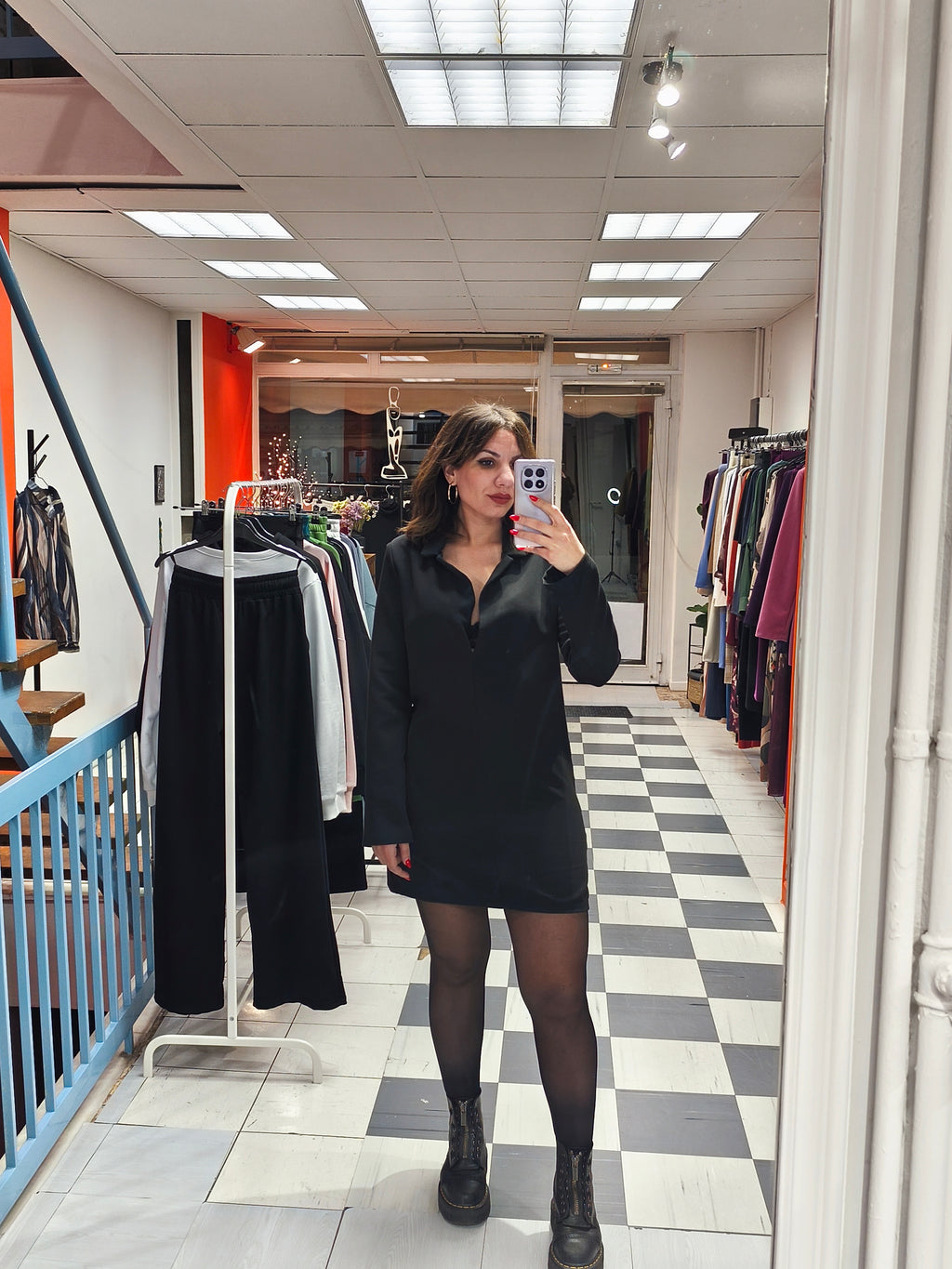 Φόρεμα μίνι μαύρο