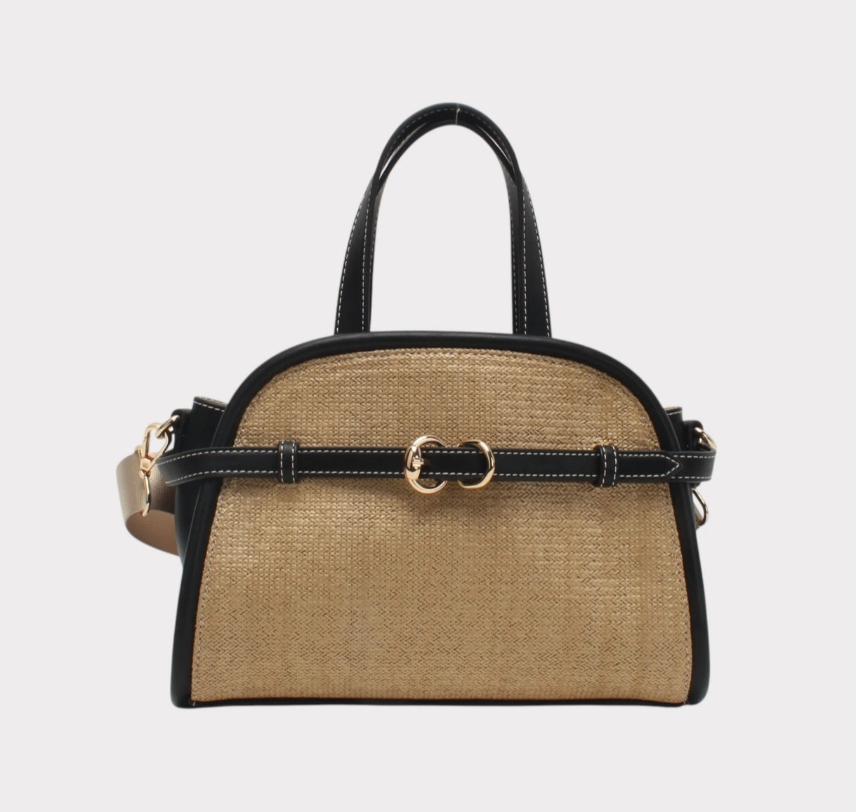 Τσάντα ώμου μαύρη