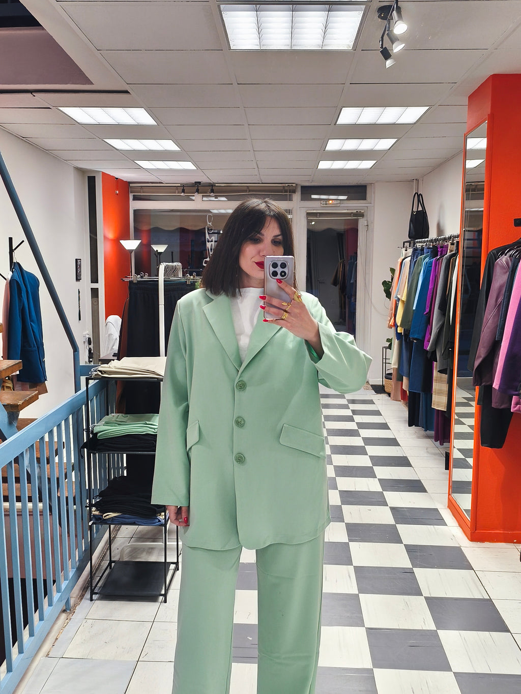 Σακάκι oversized mint