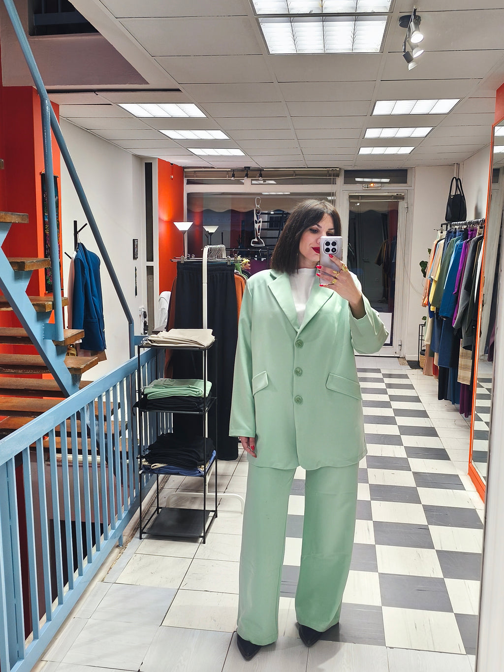 Σακάκι oversized mint